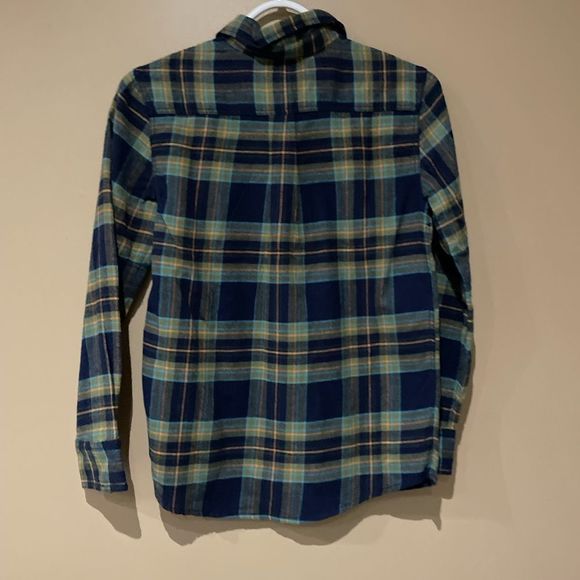 Tommy Bahama plaid boy’s long sleeve shirt size L(10-12) - Picture 3 of 5